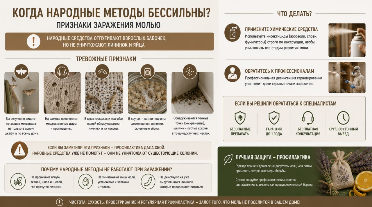 Когда народные методы бессильны (признаки заражения)?